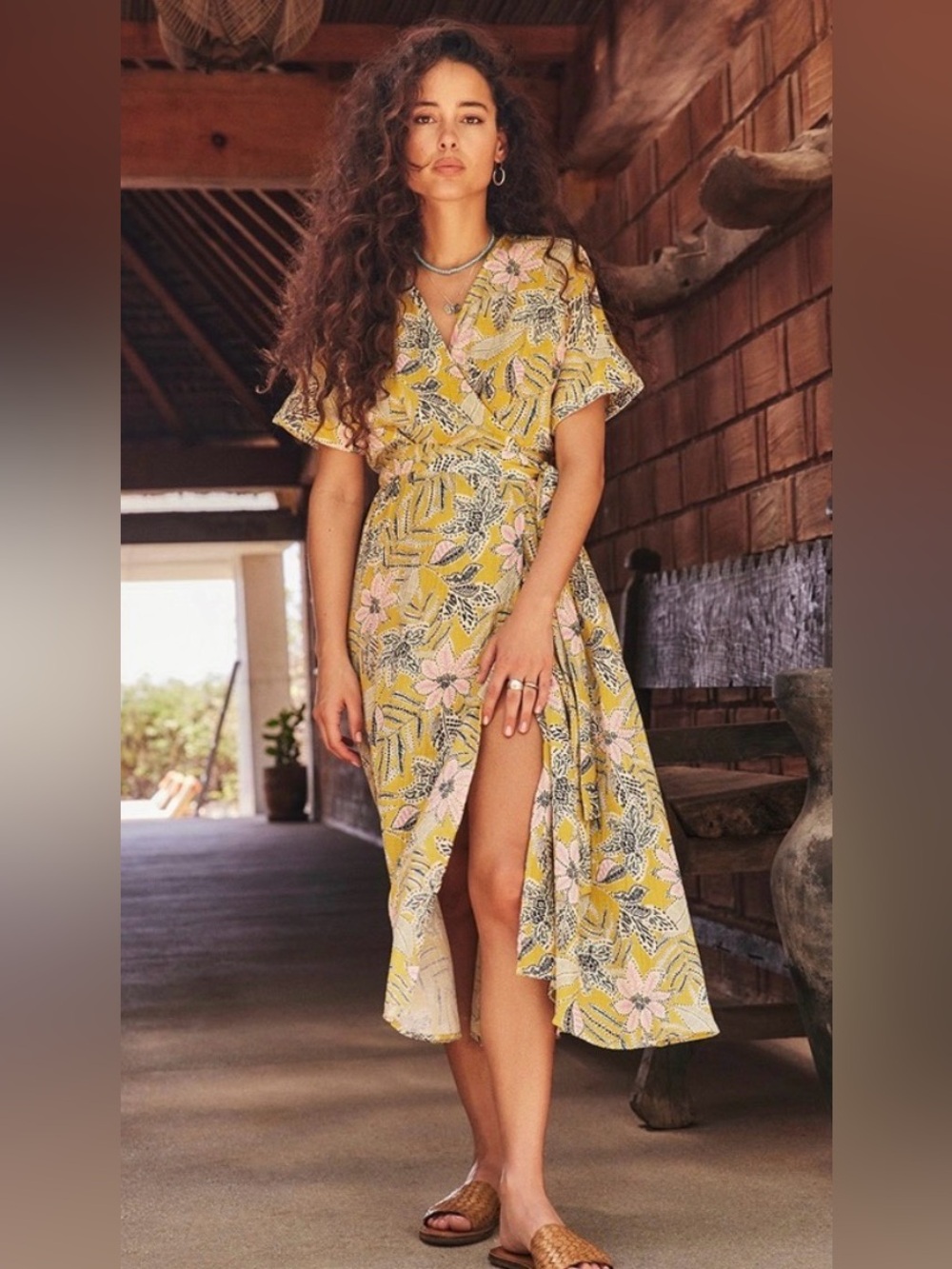 Marine Layer wrap dress NWOT